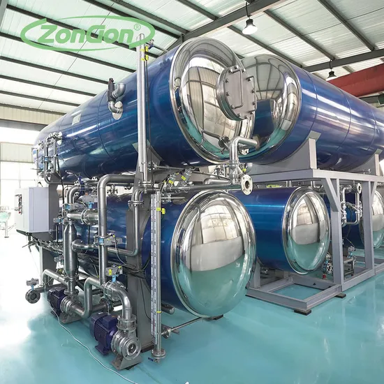 Retorts Sterilizer/ Retort Technology in Food Processing/ Retort Machine